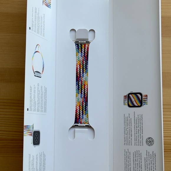 Apple Watch Braided Solo Loop 40mm - Pride Edition - Size 1 - Picture 3 of 8